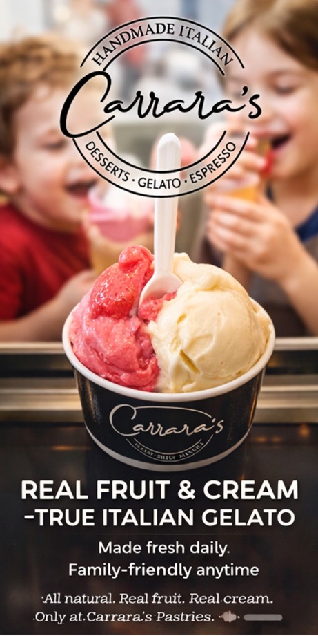 Gelato - Strawberry Cheesecake